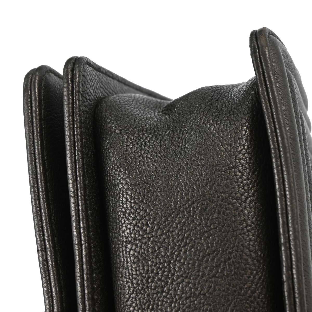 Boy Chanel 2013-2014 Gray Calfskin Small Chain Shoulder Bag