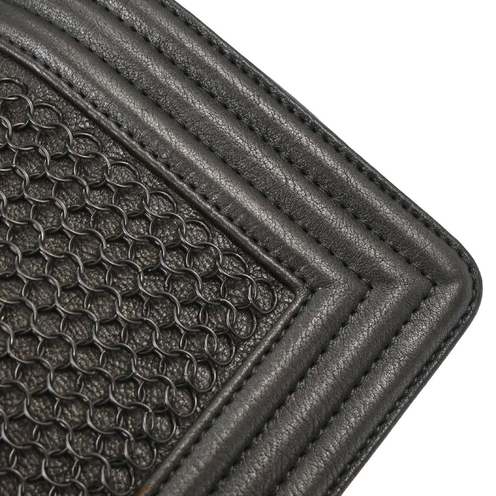 Boy Chanel 2013-2014 Gray Calfskin Small Chain Shoulder Bag
