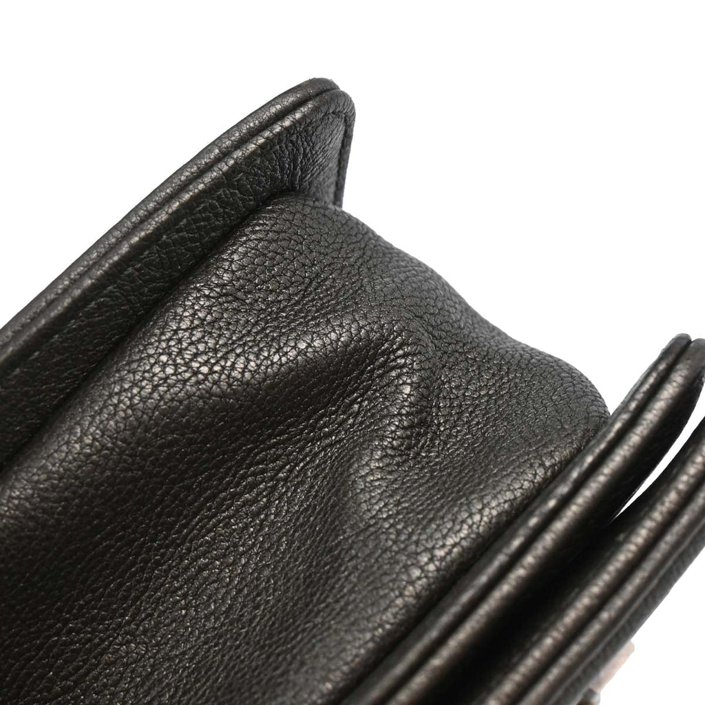 Boy Chanel 2013-2014 Gray Calfskin Small Chain Shoulder Bag