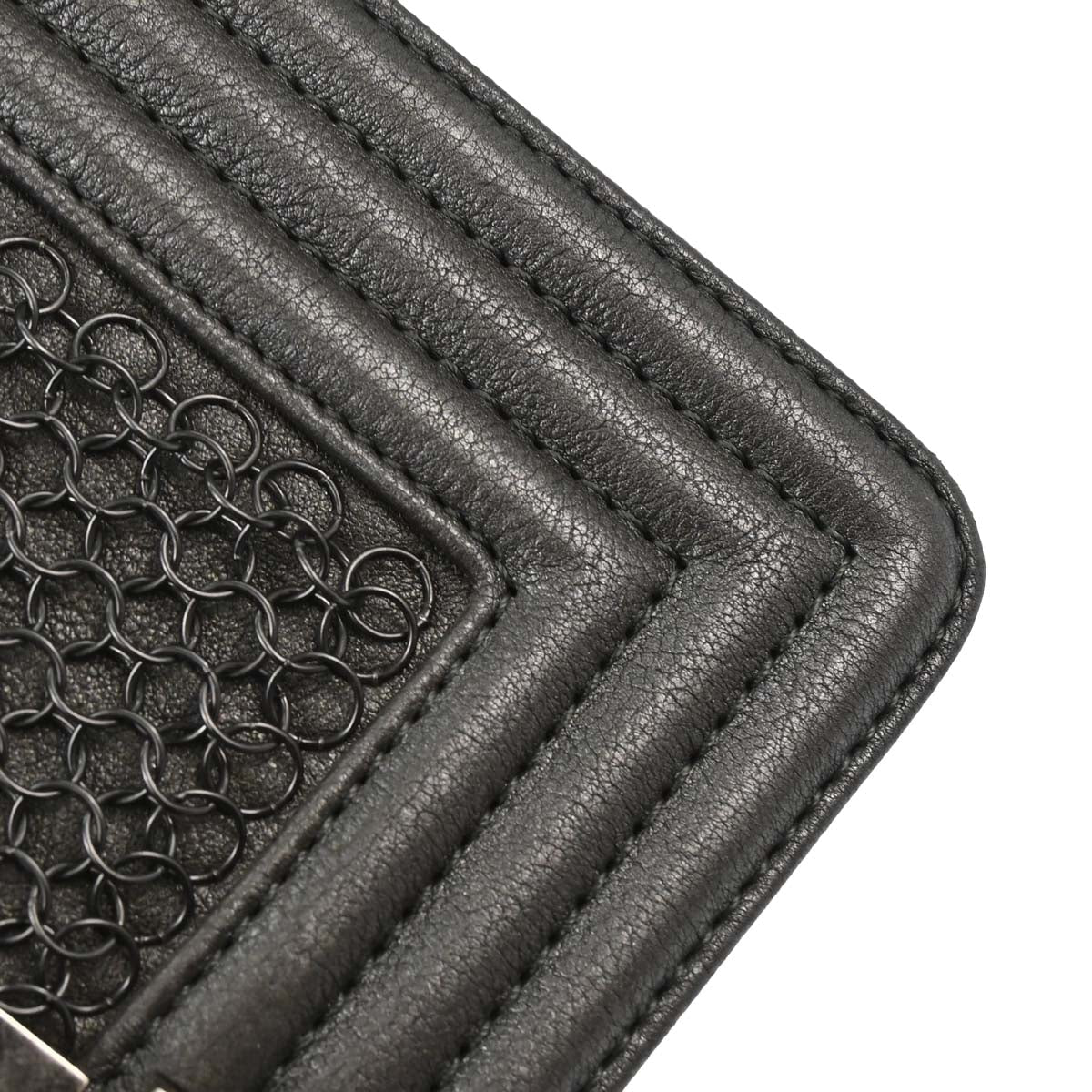 Boy Chanel 2013-2014 Gray Calfskin Small Chain Shoulder Bag