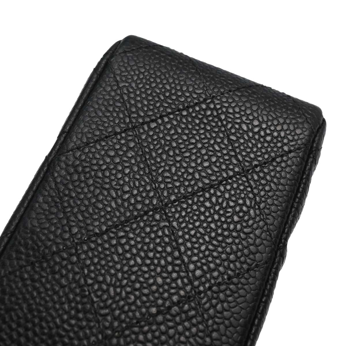 Chanel 2012-2013 Black Caviar Medium Classic Double Flap Shoulder Bag
