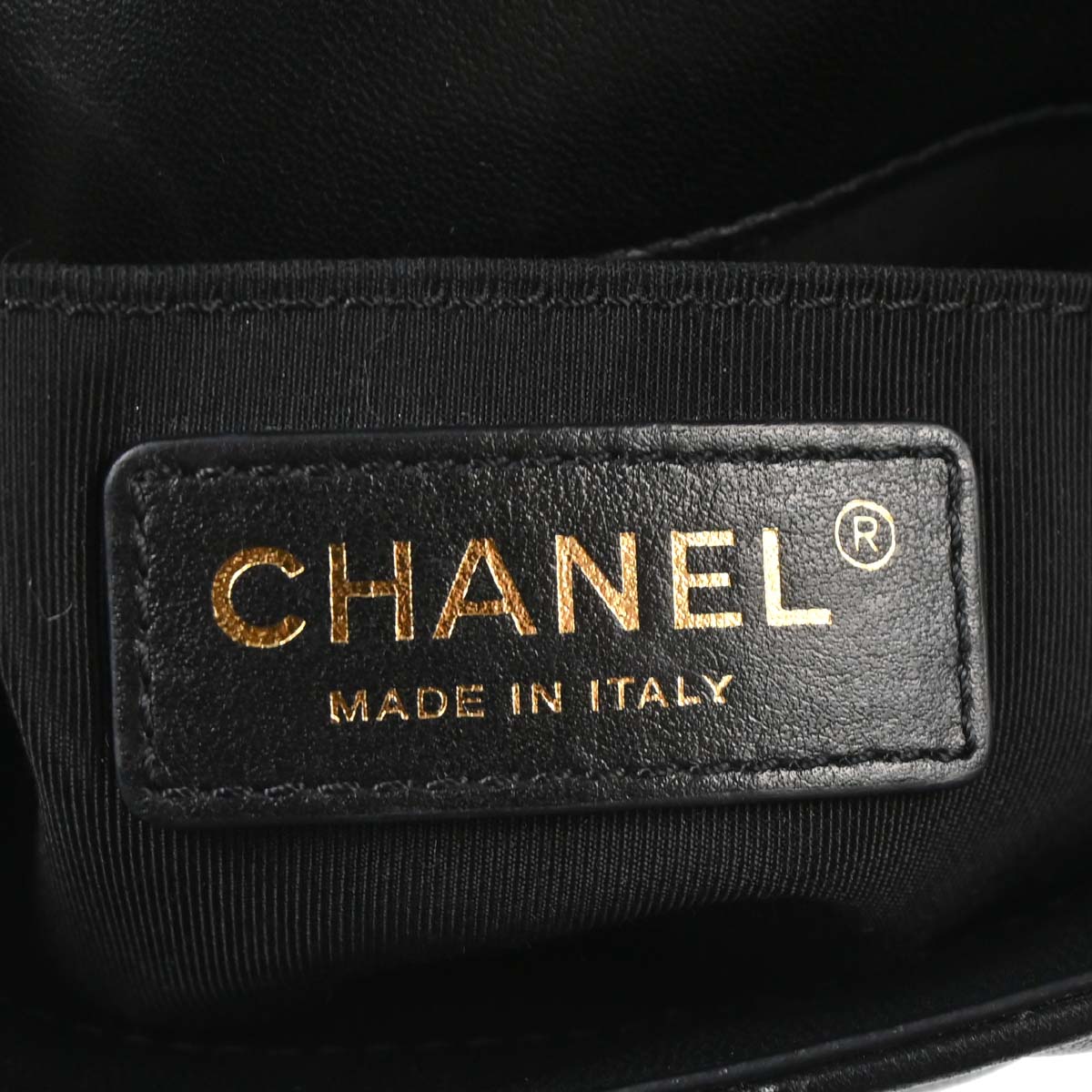 Chanel 2019 Black Lambskin Side Packs Shoulder Bag