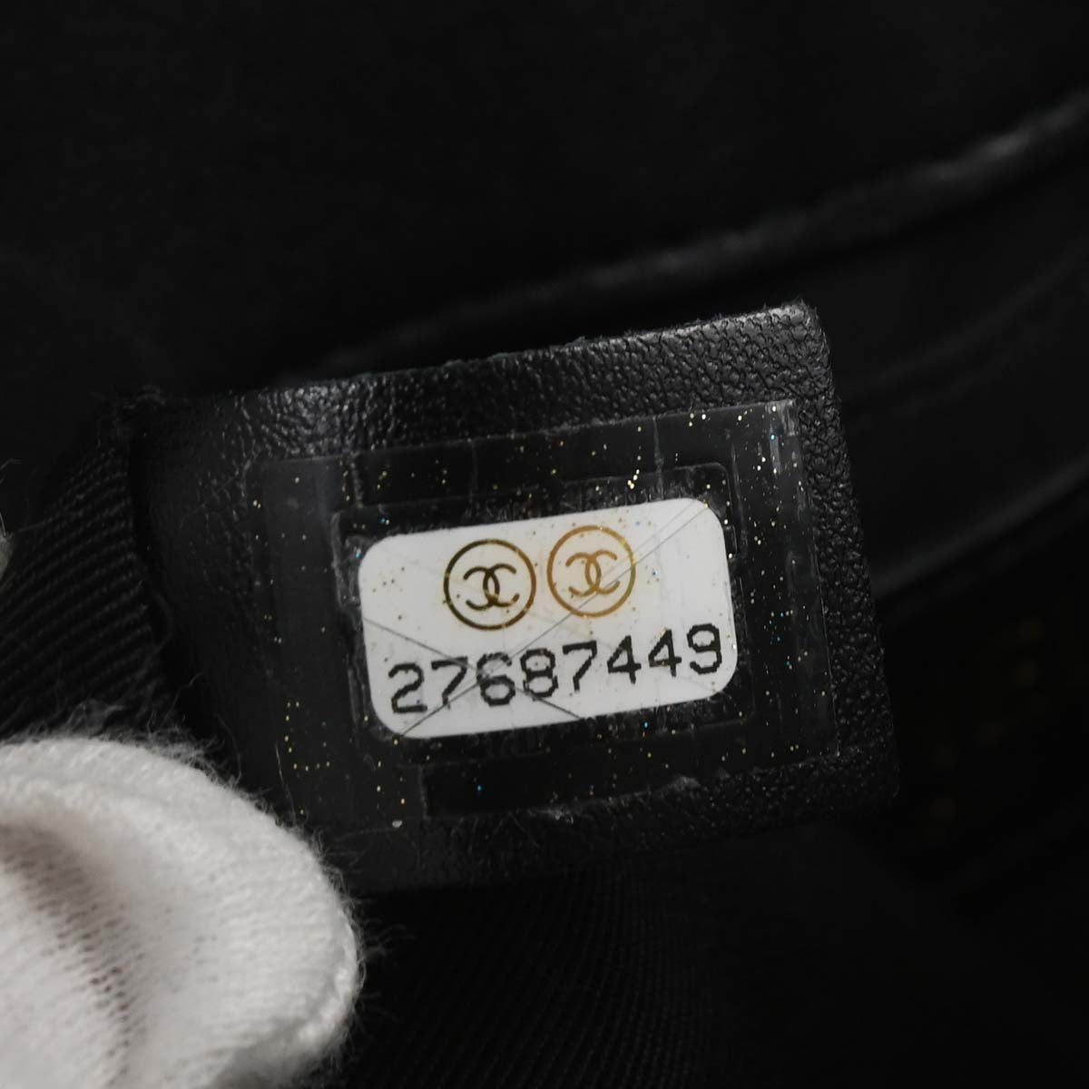 Chanel 2019 Black Lambskin Side Packs Shoulder Bag