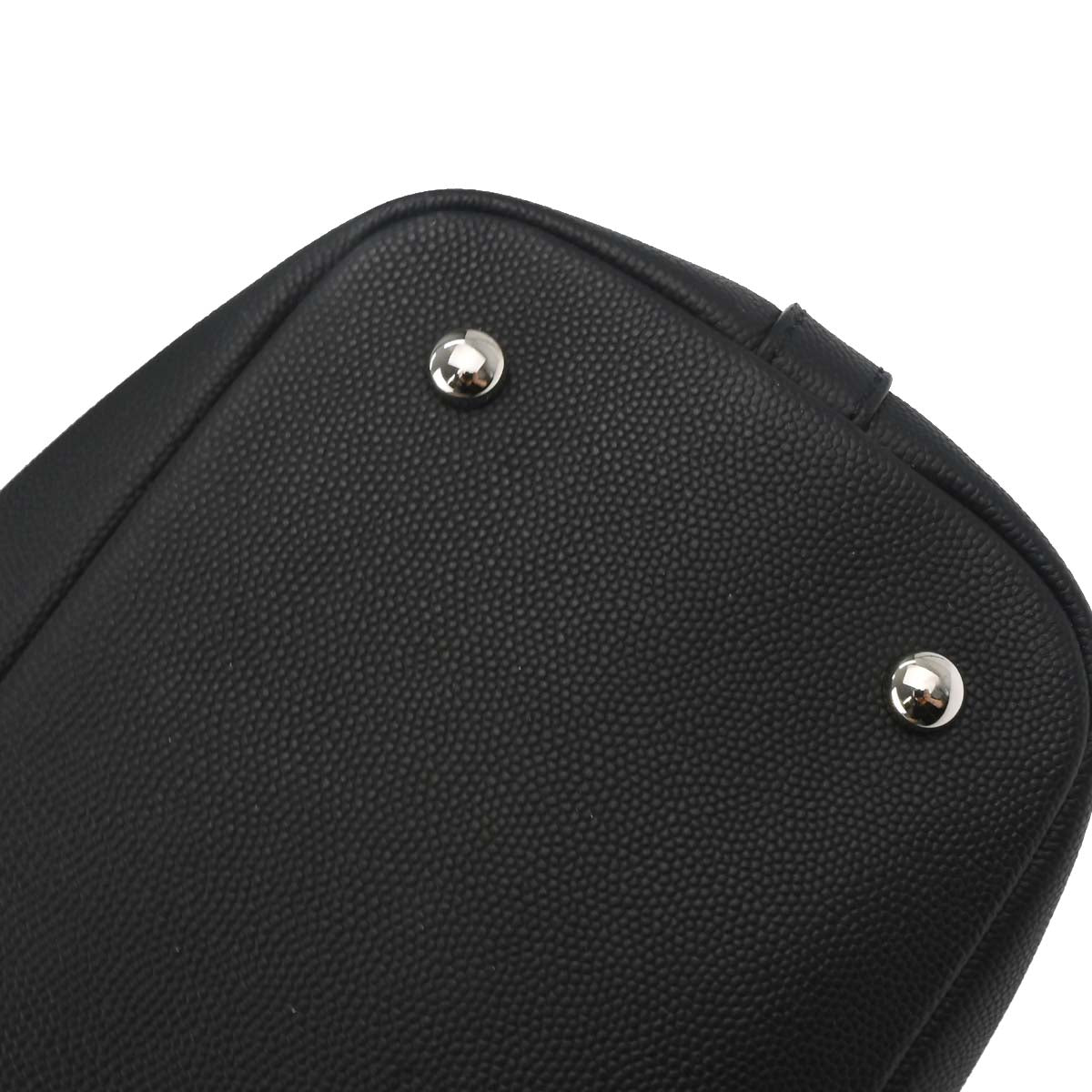Chanel 2019 Black Caviar Coco Eyelets Large Shopping 2way Shoulder Tote Handbag