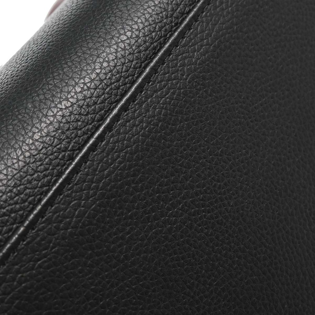 Chanel 2012-2013 Black Calfskin Bicolor Executive Cerf Tote Bag