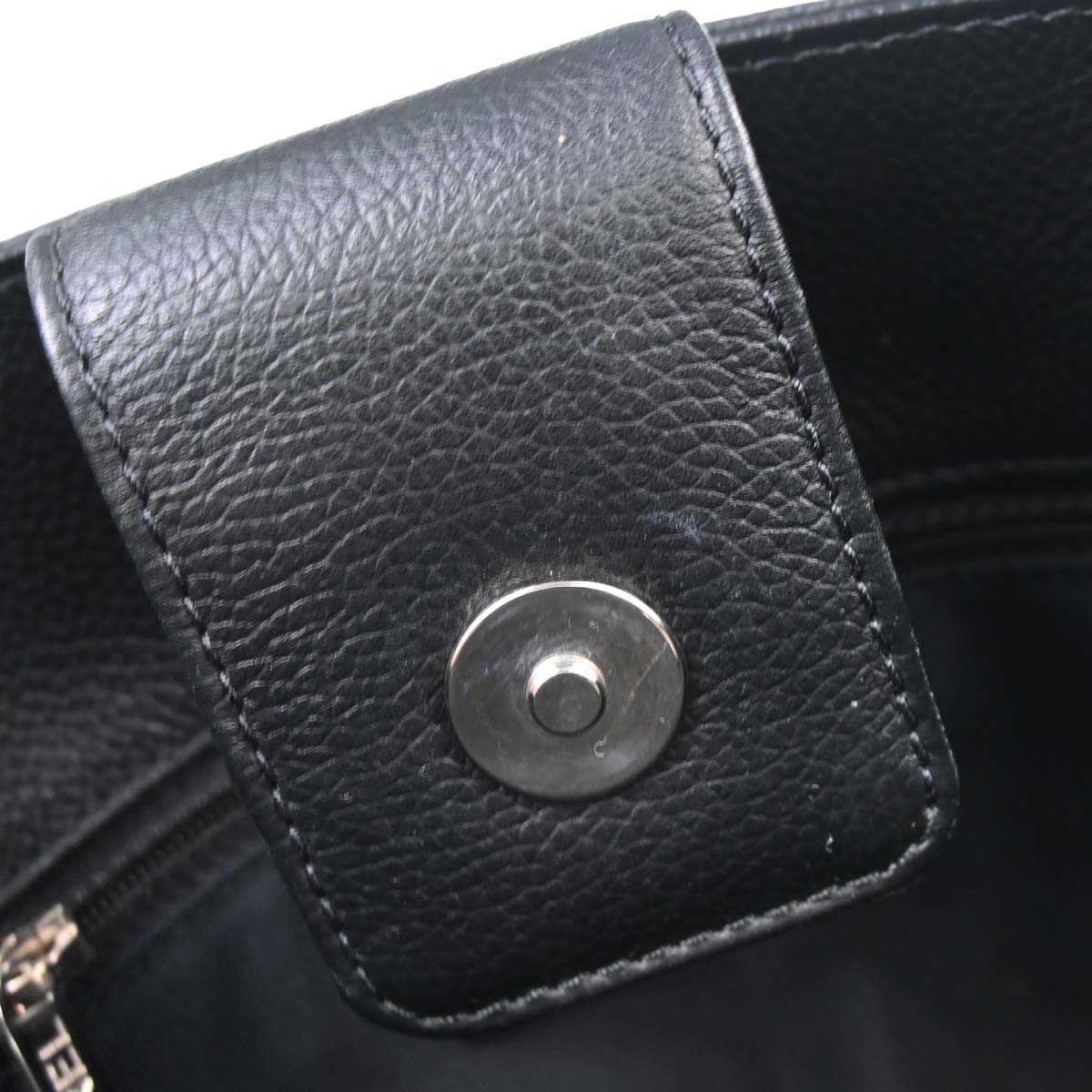 Chanel 2012-2013 Black Calfskin Bicolor Executive Cerf Tote Bag