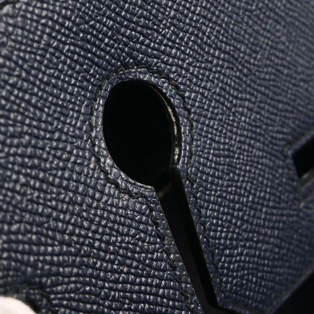 Hermes Blue Nuit Epsom Birkin 30 Handbag