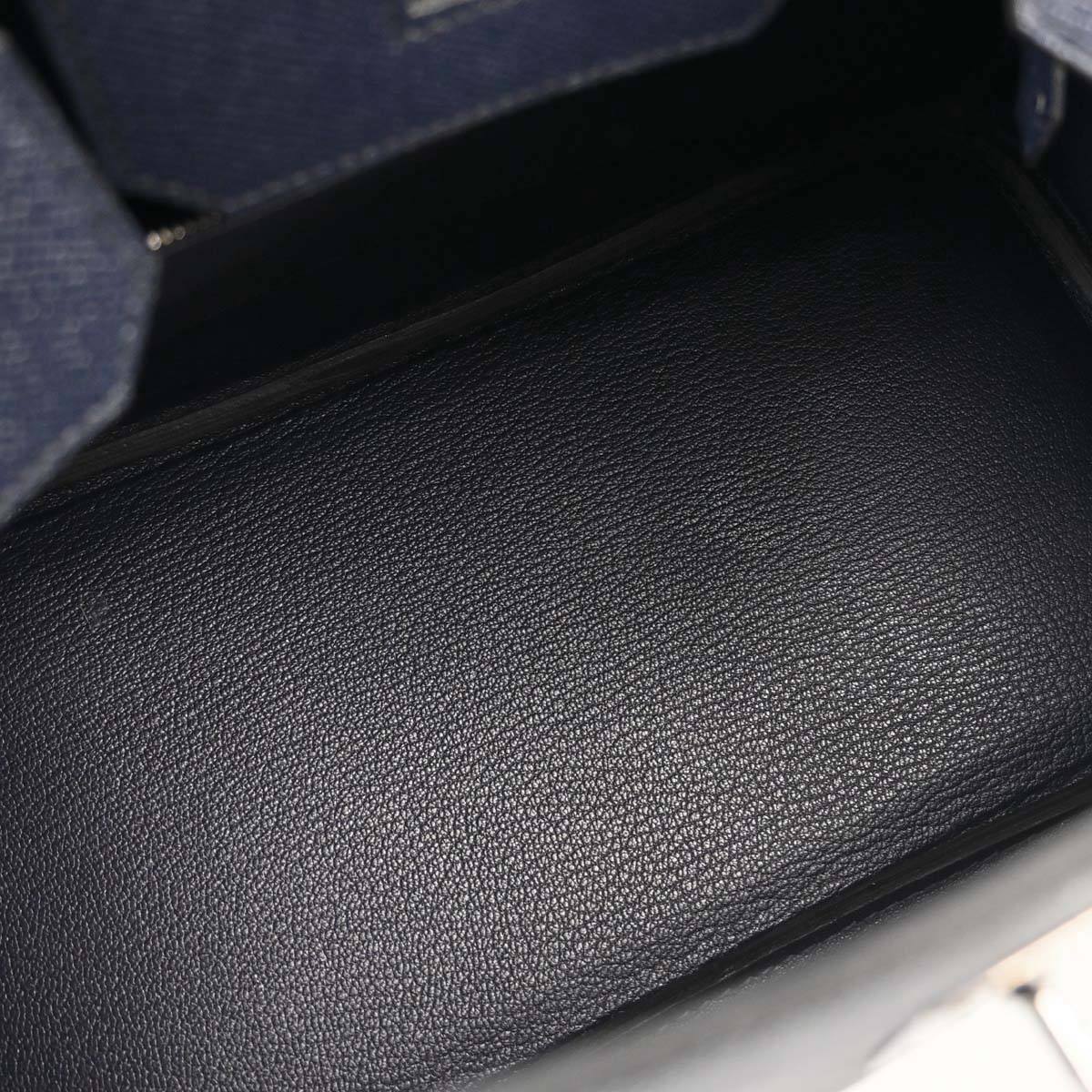 Hermes Blue Nuit Epsom Birkin 30 Handbag