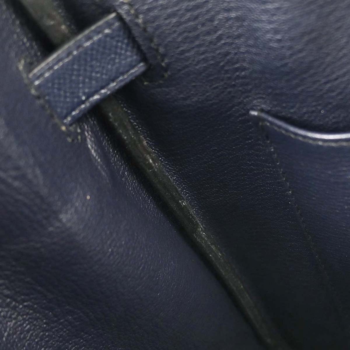 Hermes Blue Nuit Epsom Birkin 30 Handbag