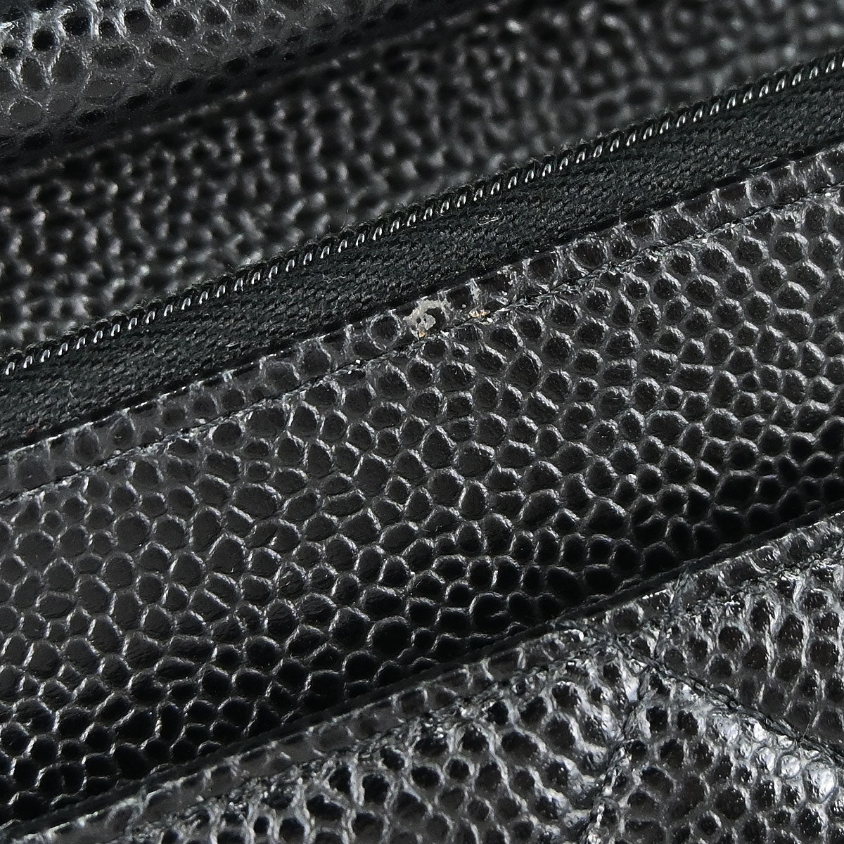 Chanel 2019 Black Caviar Skin Classic WOC Wallet on Chain Bag