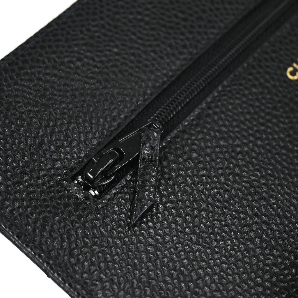 Chanel 2019 Black Caviar Skin Classic WOC Wallet on Chain Bag
