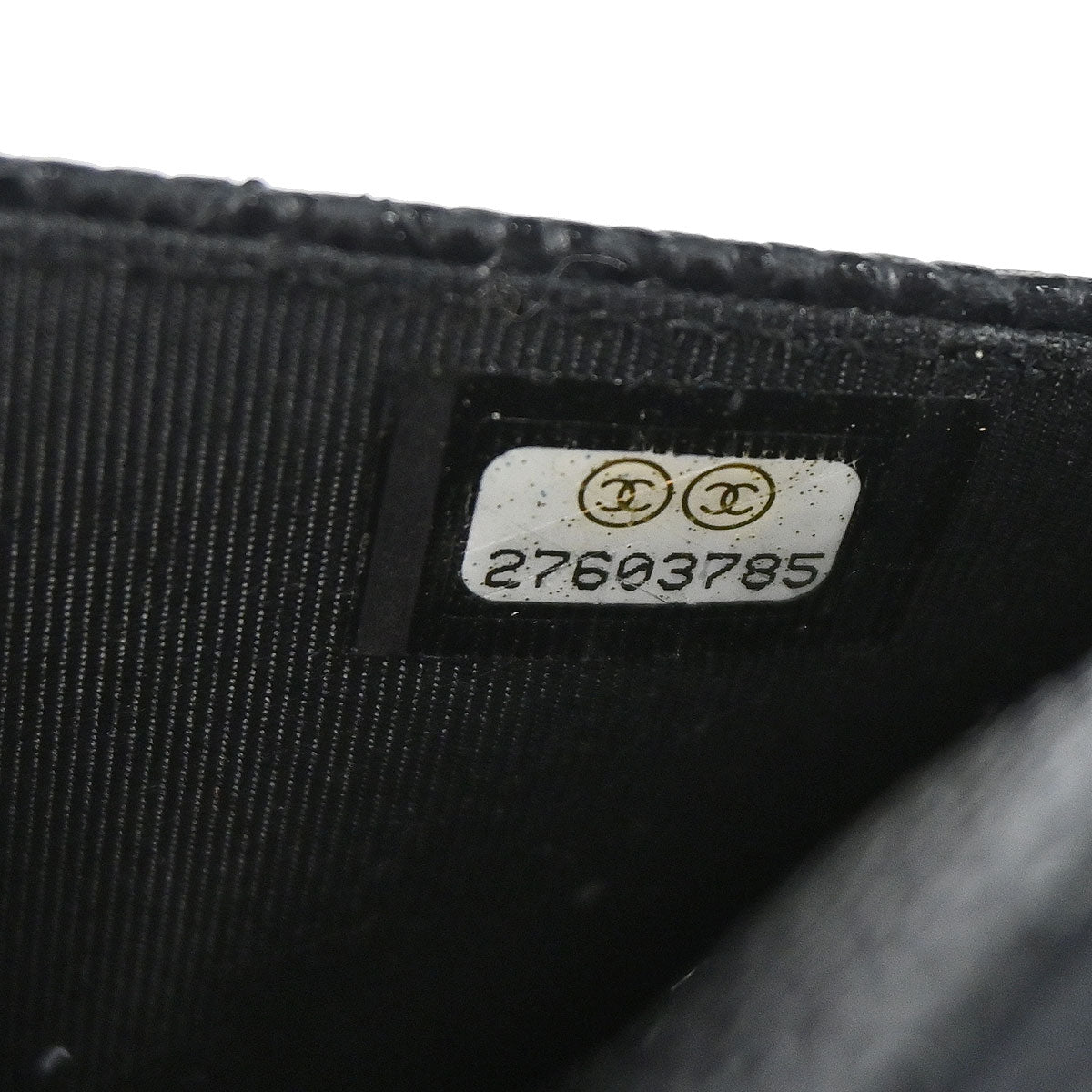 Chanel 2019 Black Caviar Skin Classic WOC Wallet on Chain Bag