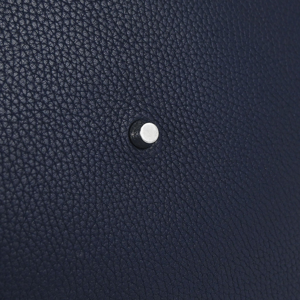 Hermes Blue Nuit Taurillon Clemence Picotin Lock 26 GM Handbag