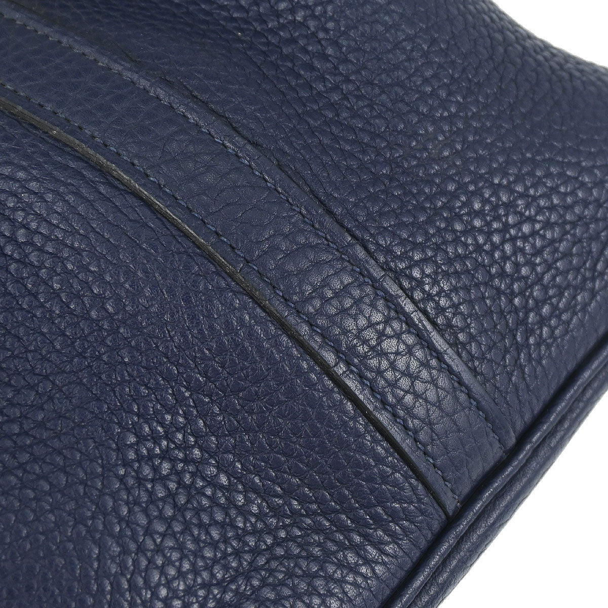 Hermes Blue Nuit Taurillon Clemence Picotin Lock 26 GM Handbag