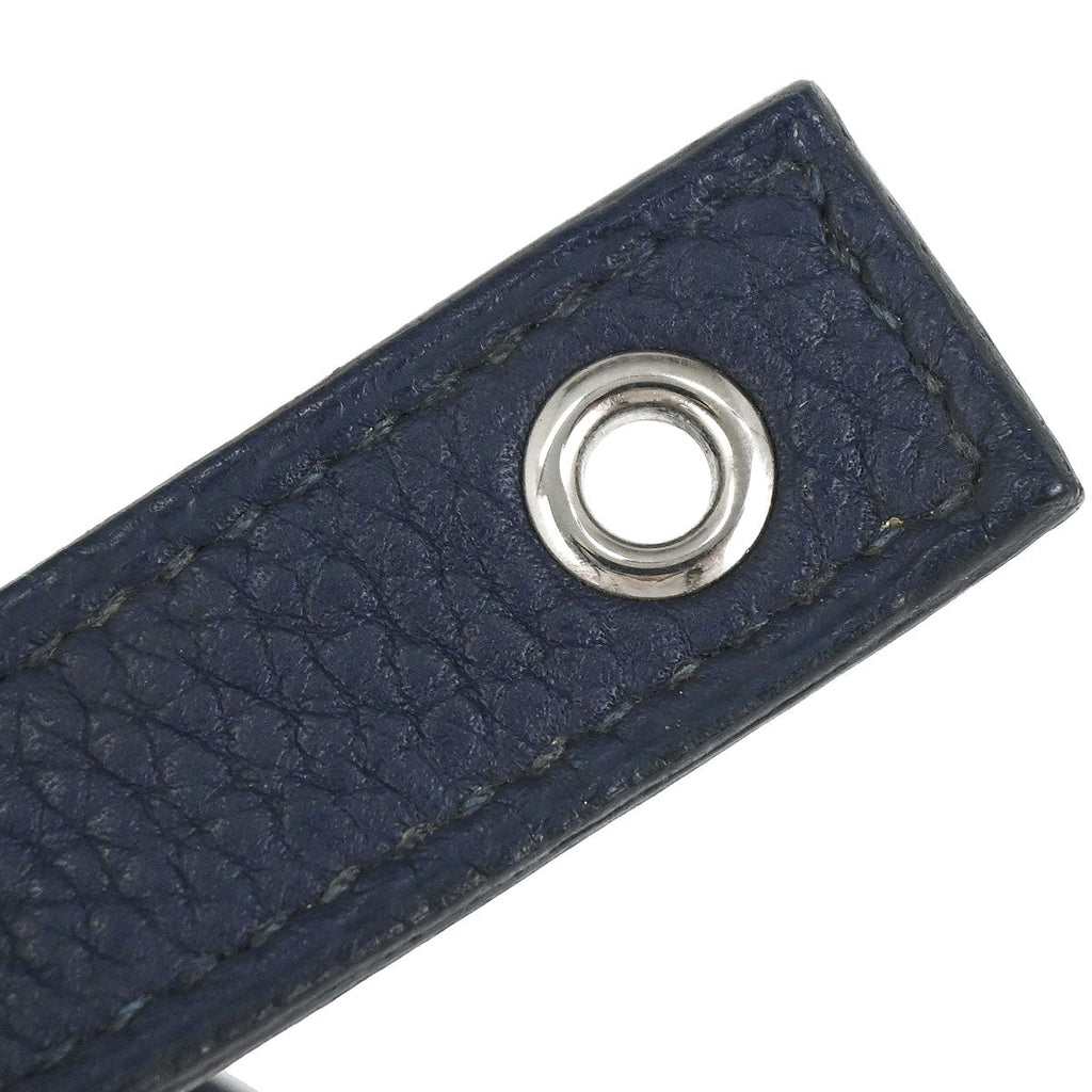 Hermes Blue Nuit Taurillon Clemence Picotin Lock 26 GM Handbag
