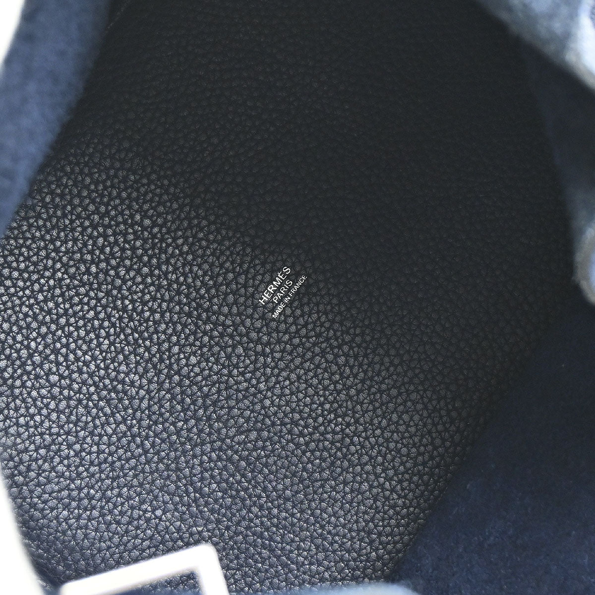 Hermes Blue Nuit Taurillon Clemence Picotin Lock 26 GM Handbag