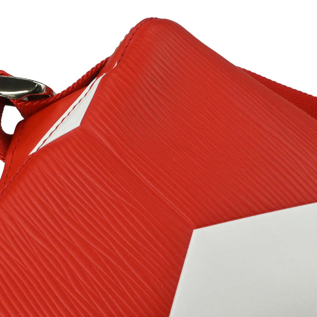 Louis Vuitton Red White Epi Apollo Backpack M52117