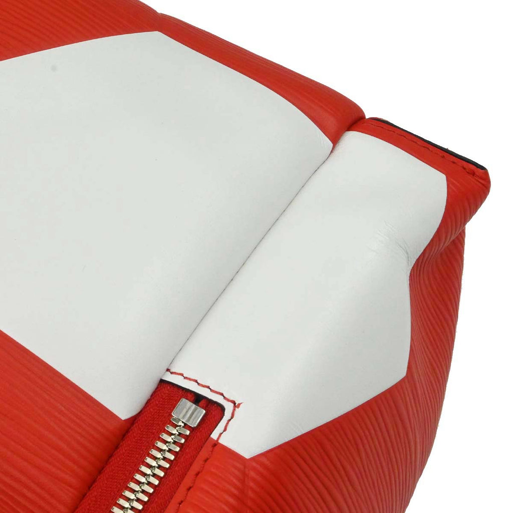 Louis Vuitton Red White Epi Apollo Backpack M52117