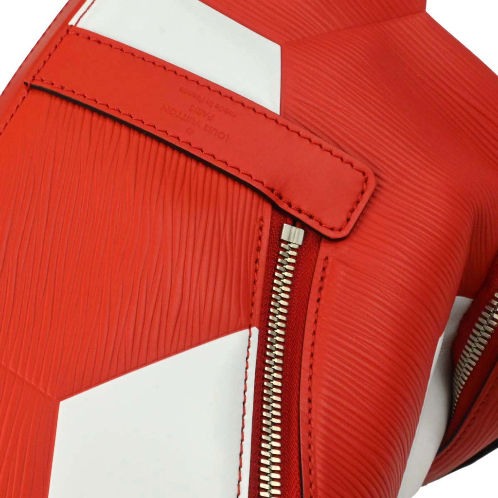 Louis Vuitton Red White Epi Apollo Backpack M52117