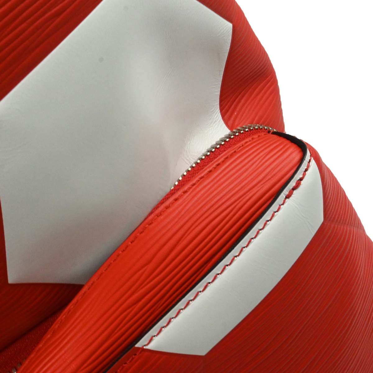 Louis Vuitton Red White Epi Apollo Backpack M52117