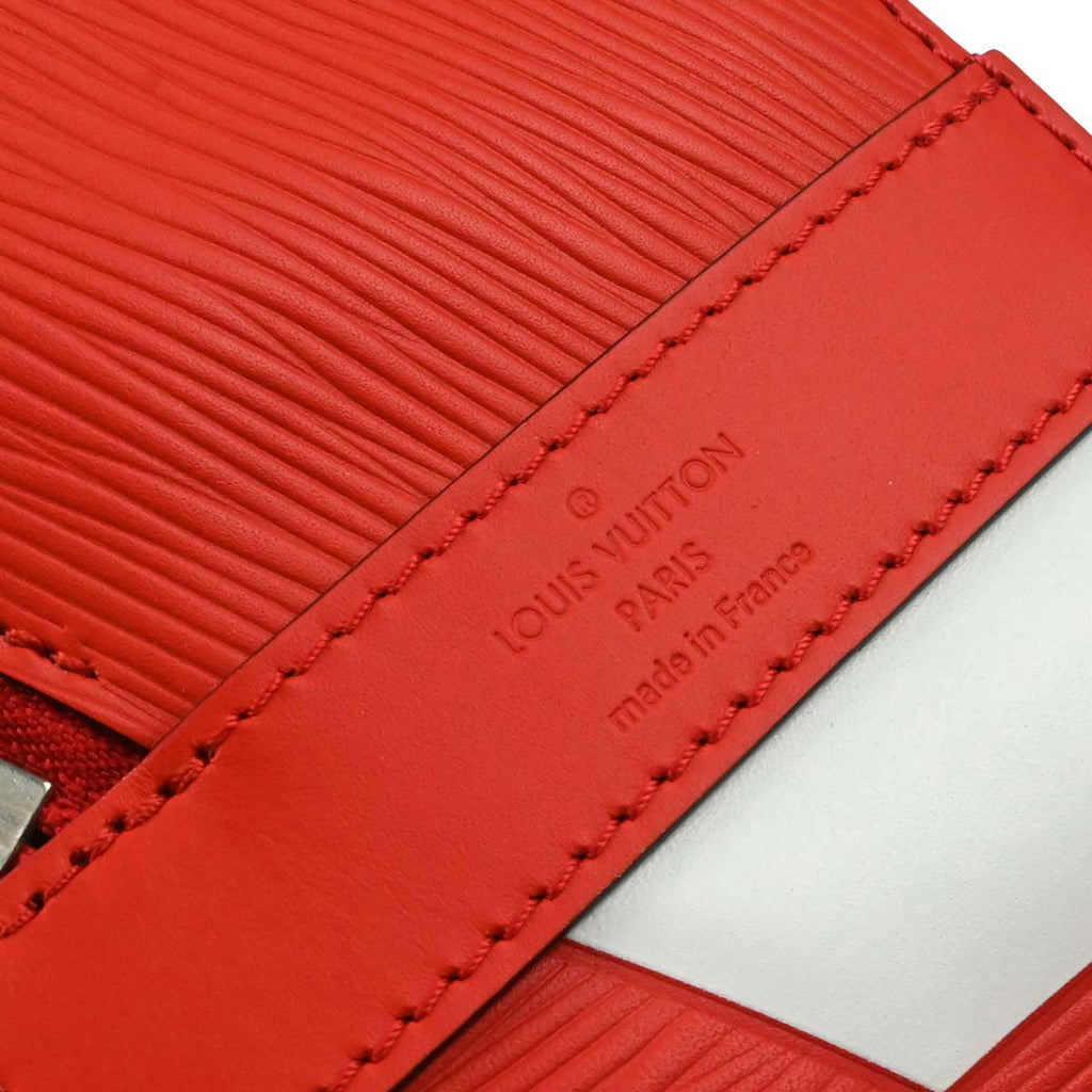 Louis Vuitton Red White Epi Apollo Backpack M52117