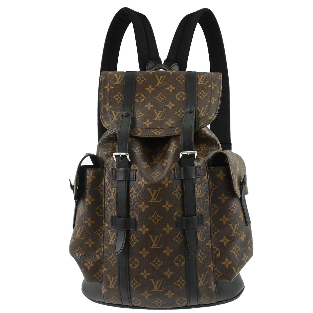 Louis Vuitton Monogram Macassar Christopher PM Backpack M43735
