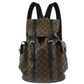 Louis Vuitton Monogram Macassar Christopher PM Backpack M43735