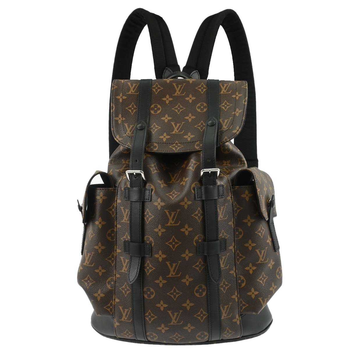 Louis Vuitton Monogram Macassar Christopher PM Backpack M43735