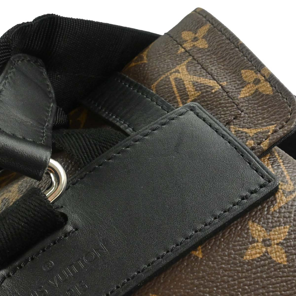 Louis Vuitton Monogram Macassar Christopher PM Backpack M43735