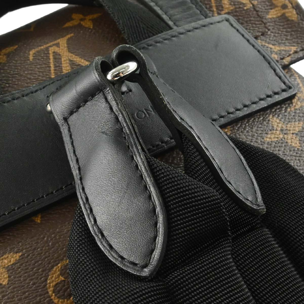 Louis Vuitton Monogram Macassar Christopher PM Backpack M43735