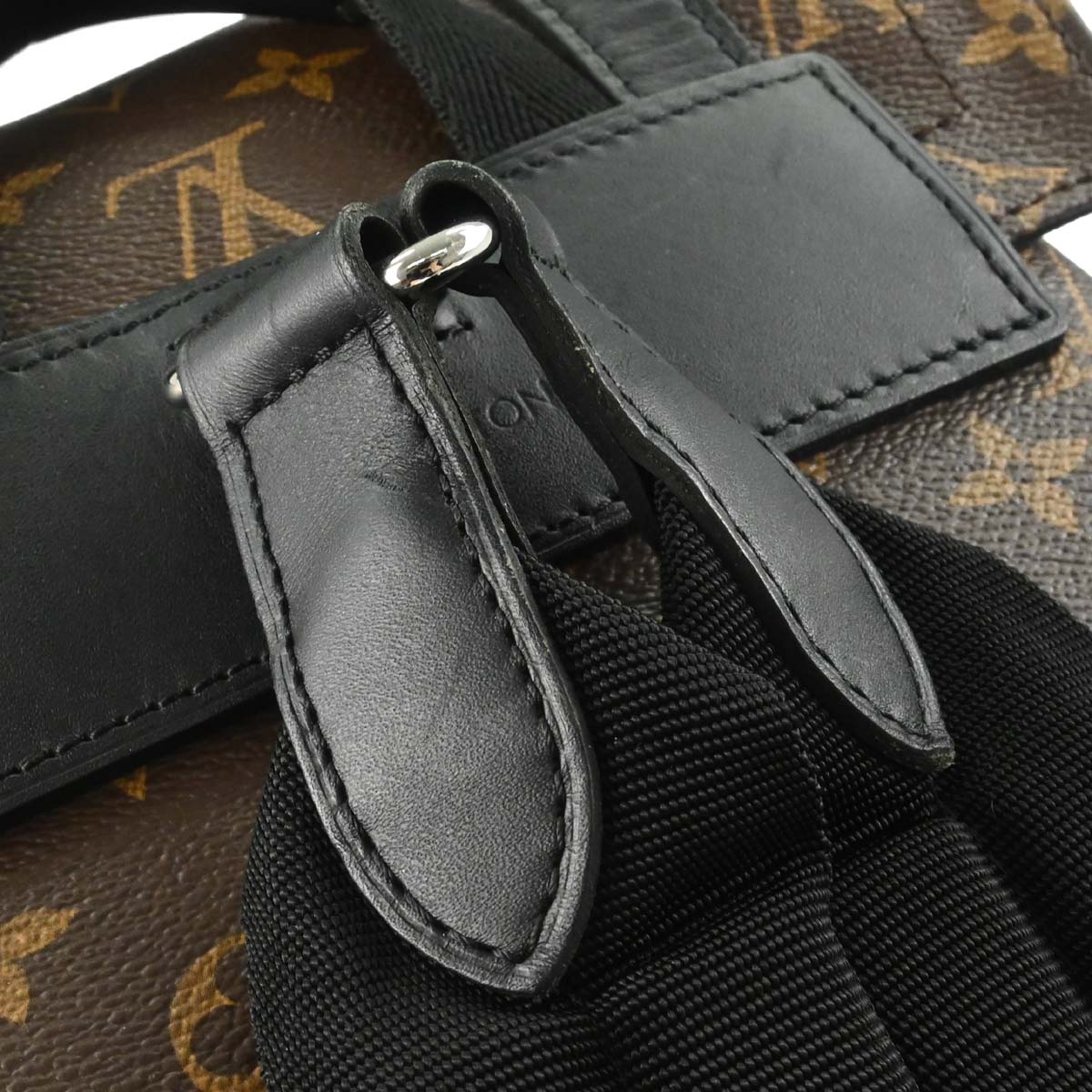 Louis Vuitton Monogram Macassar Christopher PM Backpack M43735