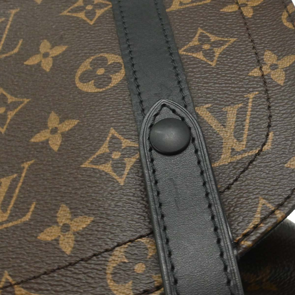 Louis Vuitton Monogram Macassar Christopher PM Backpack M43735