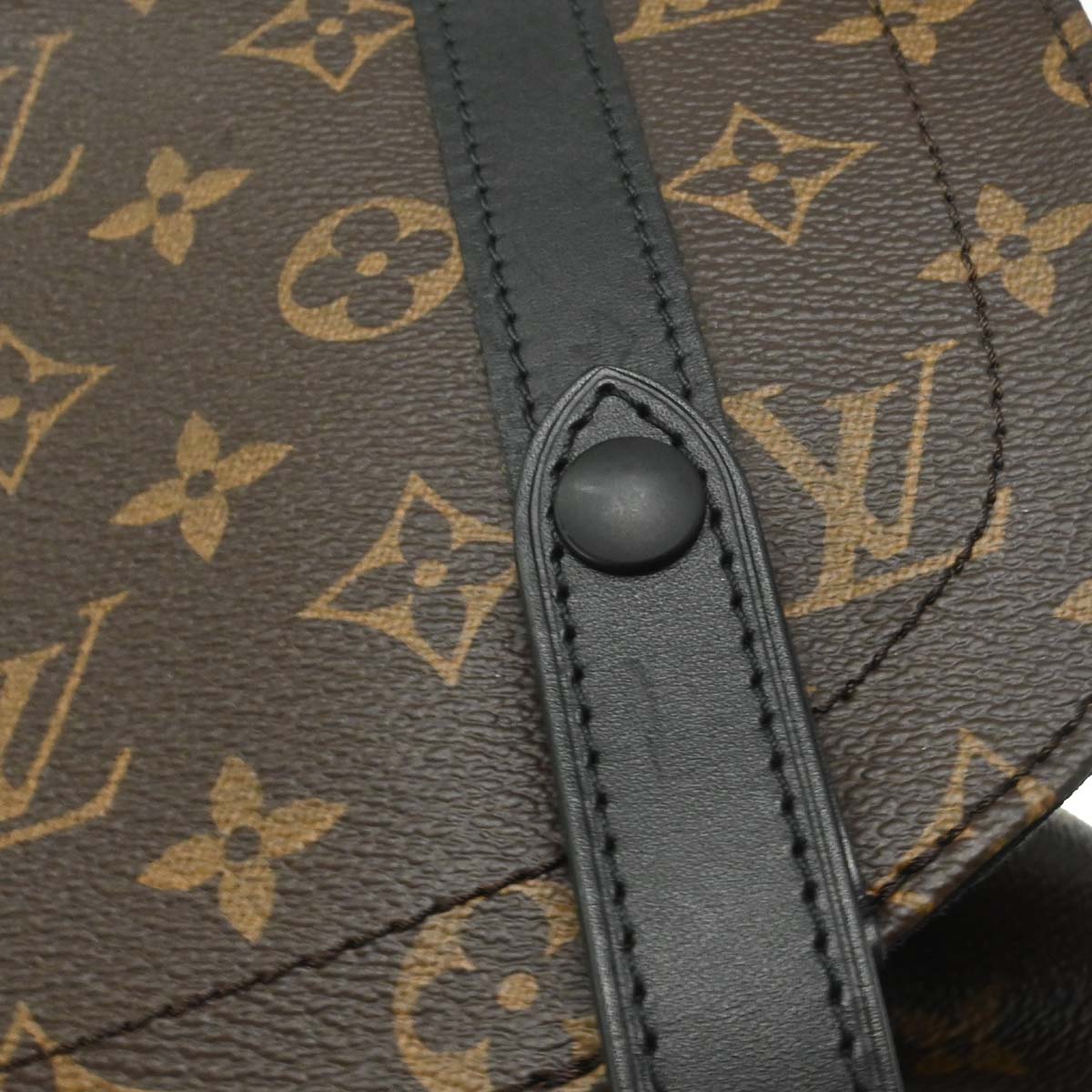 Louis Vuitton Monogram Macassar Christopher PM Backpack M43735