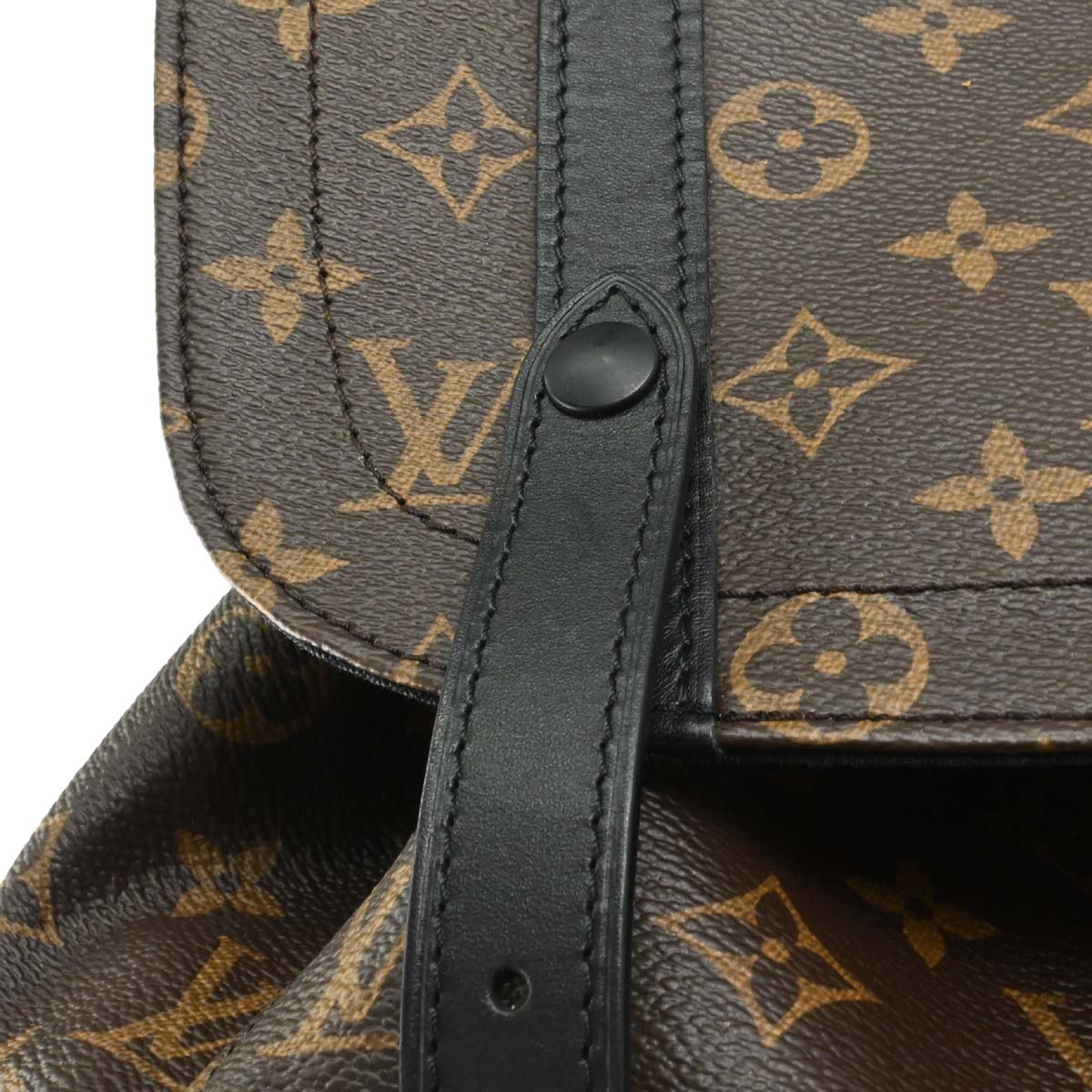 Louis Vuitton Monogram Macassar Christopher PM Backpack M43735