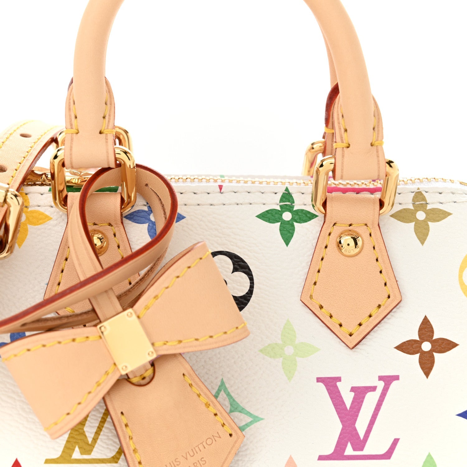 Louis Vuitton LV X TM Monogram Multicolor Nano Speedy White