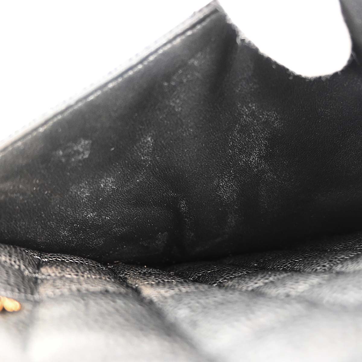Chanel 2014 Black Caviar Skin Grand Shopping Tote GST Chain Handbag