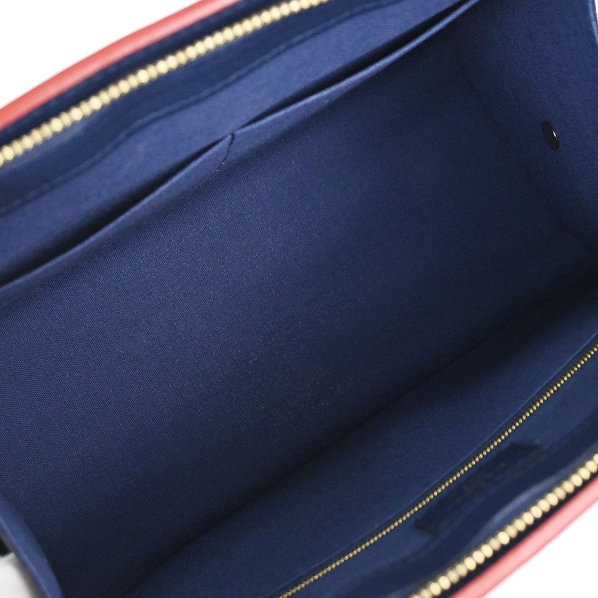 Louis Vuitton Indigo Epi Vaneau MM Tote 2way Shoulder Handbag M51239