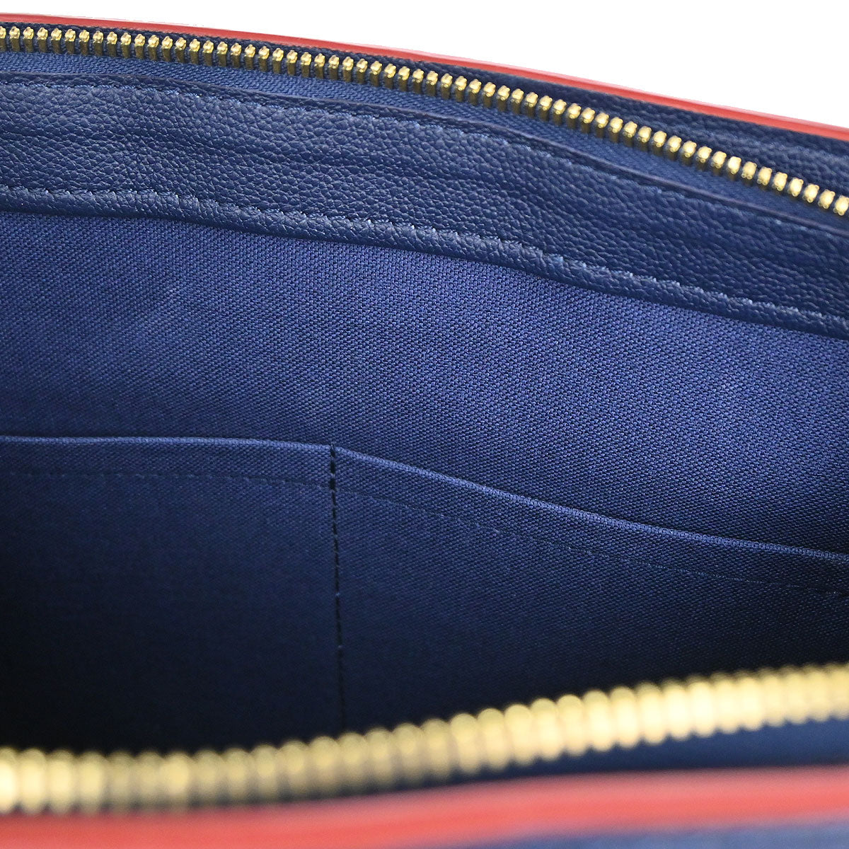 Louis Vuitton Indigo Epi Vaneau MM Tote 2way Shoulder Handbag M51239