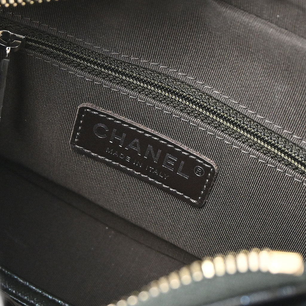 Chanel 2019 Khaki Lambskin Calfskin Small Gabrielle Shoulder Bag