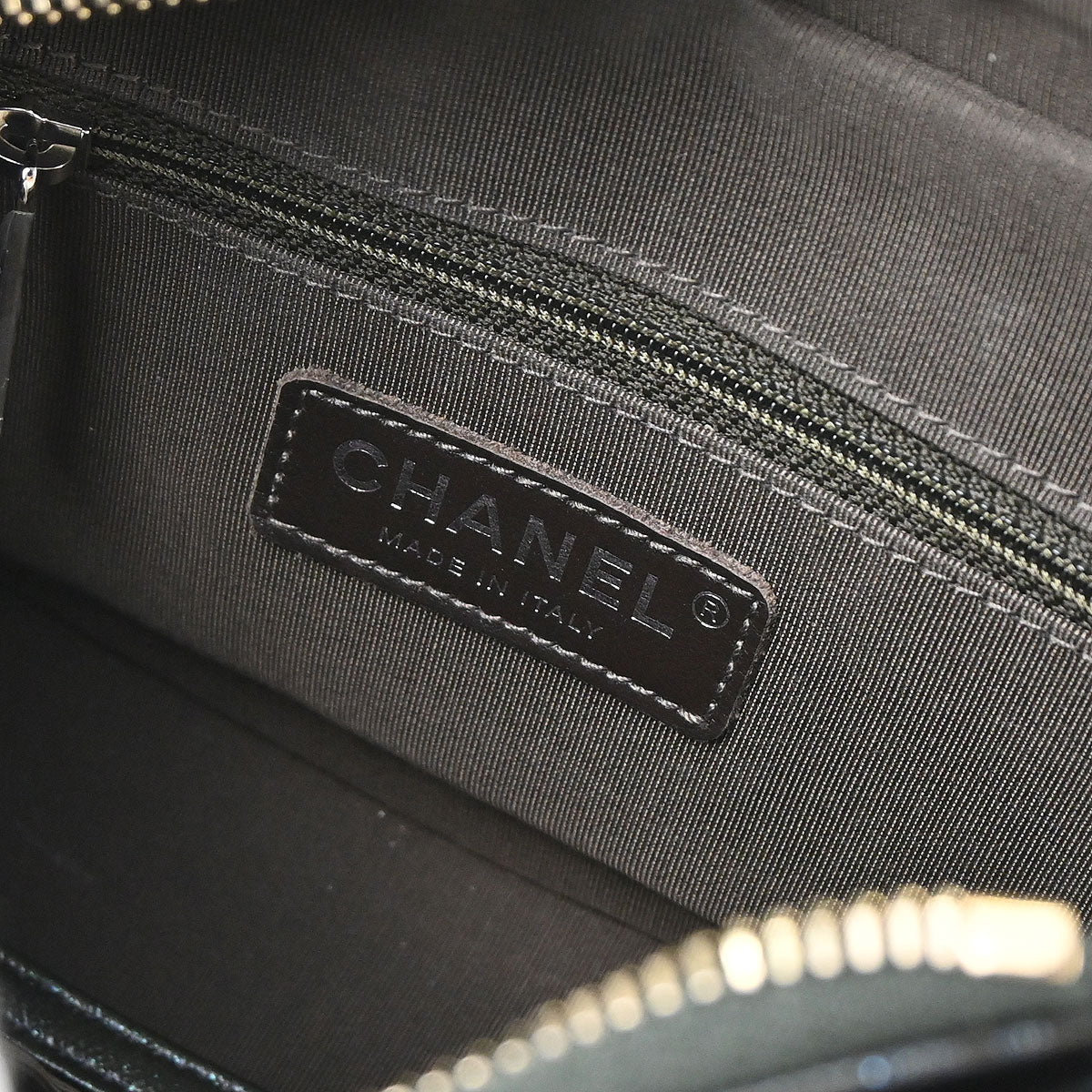 Chanel 2019 Khaki Lambskin Calfskin Small Gabrielle Shoulder Bag