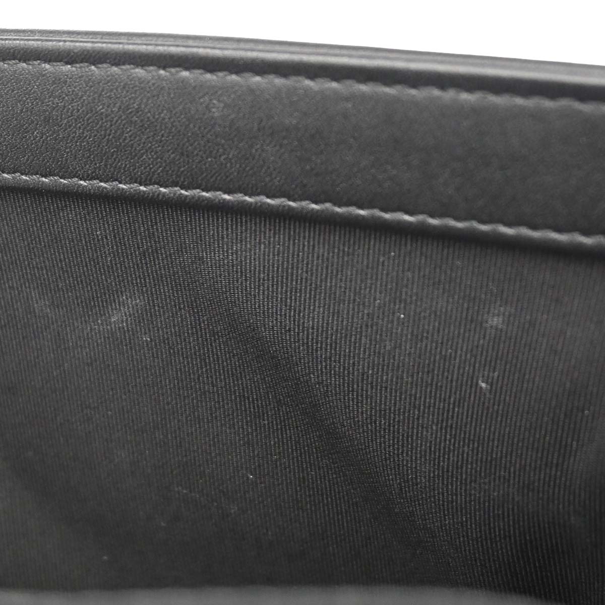Boy Chanel 2019 Black Lambskin Chevron Medium Double Chain Shoulder Bag