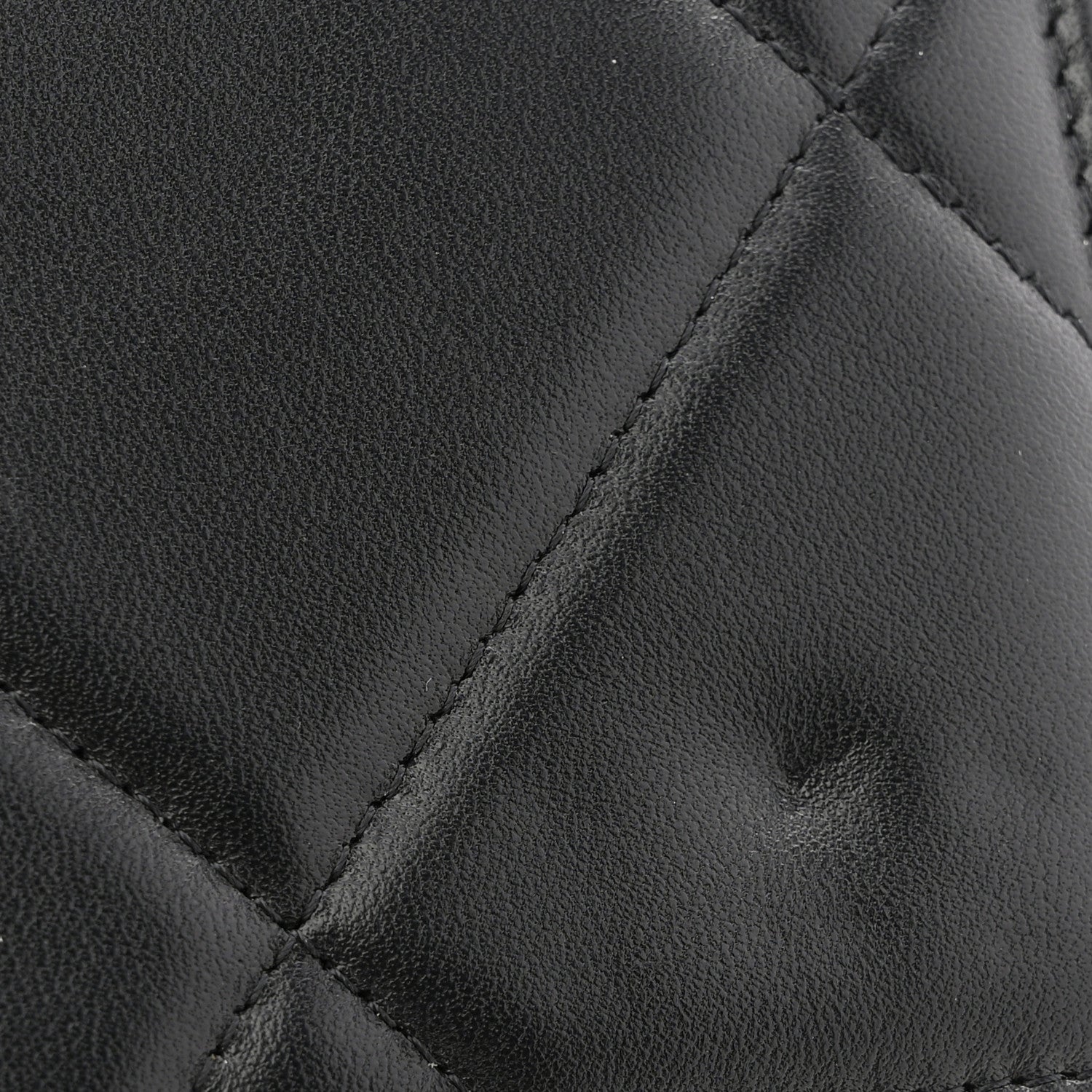 Chanel Lambskin Quilted Chanel 19 Wallet On Chain WOC Black