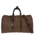 Louis Vuitton Damier Keepall Bandouliere 45 Duffle Bag N41428