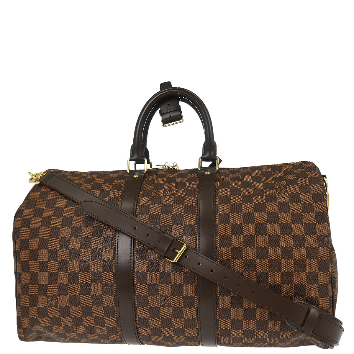 Louis Vuitton Damier Keepall Bandouliere 45 Duffle Bag N41428