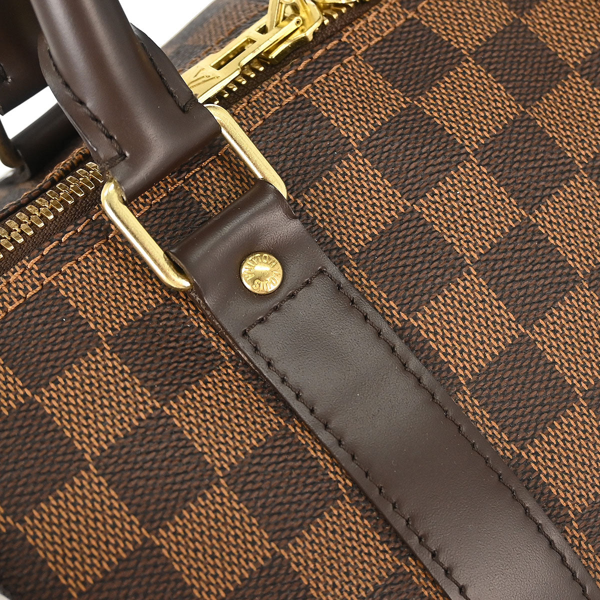 Louis Vuitton Damier Keepall Bandouliere 45 Duffle Bag N41428