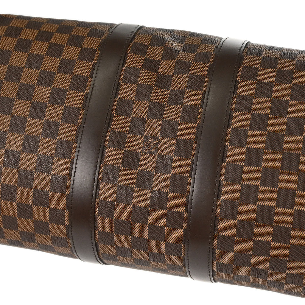 Louis Vuitton Damier Keepall Bandouliere 45 Duffle Bag N41428