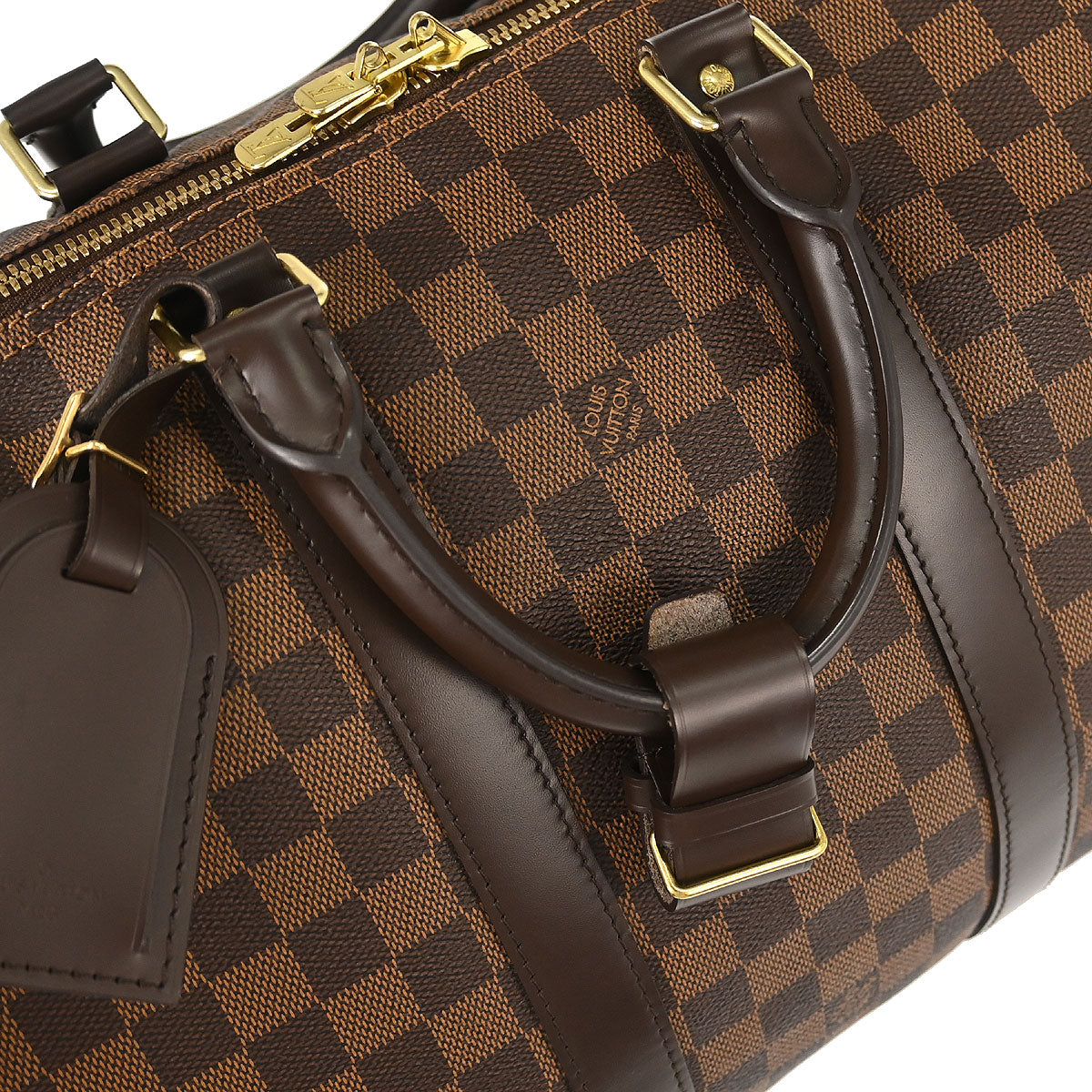 Louis Vuitton Damier Keepall Bandouliere 45 Duffle Bag N41428