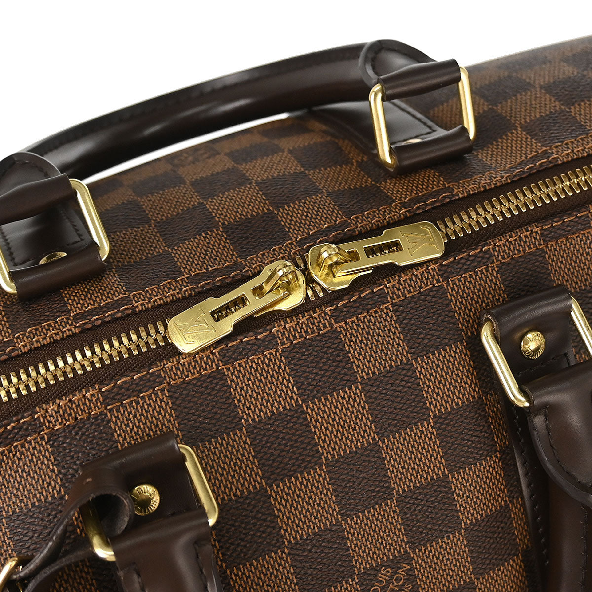 Louis Vuitton Damier Keepall Bandouliere 45 Duffle Bag N41428
