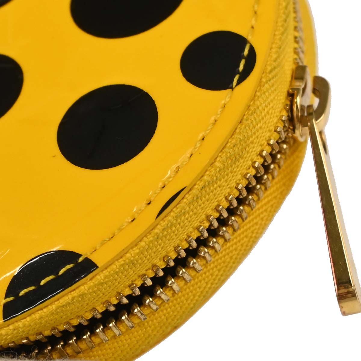 Louis Vuitton 2012 Pumpkin Dot Porte Monnaie Chapeau Wallet M91569