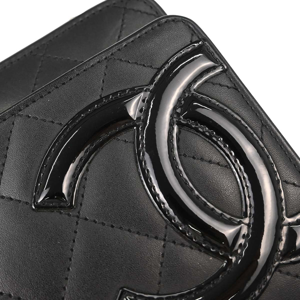 Chanel 2014 Calfskin Cambon Ligne WOC Wallet on Chain Shoulder Bag